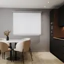 Комплект вертикальных жалюзи Унистайл Vzhblbel 145x125 см алюминий цвет белый глянец