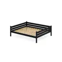 Кровать Solarius Tahta160-190ser 170 x 63 x 200 см сосна цвет серый