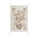 Коврик декоративный Nattiot Flowerbear 100x150 см хлопок