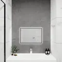 Зеркало со встроенной подсветкой One mirror 6040чсх 40x60 см