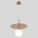 Светильник подвесной Crystal Lux Uva sp1.1 brass 3282_201.1 1 лампа 2 м² цвет латунь
