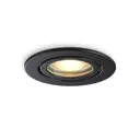Светильник точечный встраиваемый Ambrella Light Ip protect Tn1151 под отверстие 63 мм GU5.3 цвет черный