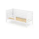 Кровать Solarius Детская реечное 80x101x150 см Сосна цвет белый