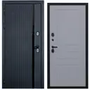 Входная дверь Diva STR MX-46 левый 205x86см цвет черный кварц/силк маус Н13