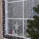 Электрогирлянда универсальная Luazon lighting 3584261 занавес 2x2 м 760 ламп холодный белый 1 режим работы