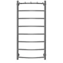 Полотенцесушитель электрический Secado Милан 1 К R 500x1000 мм 300 Вт с терморегулятором лесенка цвет графит