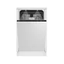 Встраиваемая посудомоечная машина Beko BDIS 38121Q 44.7 см 8 программ цвет серый, черный