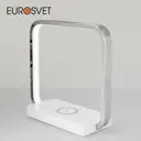Настольная лампа светодиодная EUROSVET a047190, нейтральный белый свет, цвет серый
