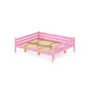 Кровать Solarius Tahta180-190roz-orto 190 x 63 x 200 см сосна цвет розовый