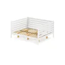 Кровать Solarius Tahta-spin120-200bel-orto 130 x 101 x 210 см сосна цвет белый