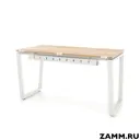 Письменный стол ПС-26772.70x100:CC.25/04-03 Zamm Ирис (Тип 3) 100x75x70 см Металл цвет бежевый