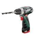 Дрель-шуруповерт аккумуляторная Metabo PowerMaxx BS Basic 600080500, 12 В Li-Ion 2x2 Ач