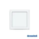 Окно ПВХ Deceuninck Форвард одностворчатое 60x65см правое двухкамерный стеклопакет