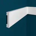 Плинтус напольный Perfect Plus P33 ударопрочный белый 65x15x10000 мм 5 шт