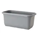 Балконный ящик Венус Form-plastic 60 см 16 см 6.4 л полипропилен серый/серебристый