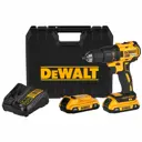 Дрель-шуруповерт аккумуляторная бесщеточная Dewalt DCD7771D2, 18 В Li-Ion 2x2 Ач