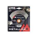 Диск алмазный по керамограниту Metallica Ultra 900727 турбо 125x22.2x1.6 мм