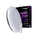 Светильник настенно-потолочный светодиодный Космос Ksdiam120w с пультом управления 44 м² регулируемый белый свет цвет белый