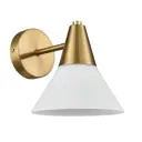 Настенный светильник Lumion Corne 8113-1w цвет латунь