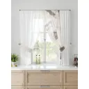 Тюль Comfy way Лерис - 97 CW509097-150 на шторной ленте 150x300 см цвет белый