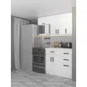 Кухонный гарнитур Альбина Белфорд-10 160x150x60 см ЛДСП цвет белый