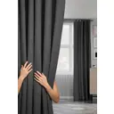Комплект штор на люверсах блэкаут Colore Caldo 511-53/250270Графит, 270x500 см