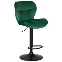 Барный стул Dobrin 5022_BlackBase-LM Barny Black 46x85x54 см цвет зеленый