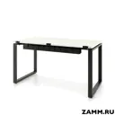 Письменный стол ПС-26768.70x160:AA.25/05-03 Zamm Зета (Тип 3) 160x75x70 см Металл цвет белый