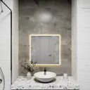 Зеркало со встроенной подсветкой One mirror 6060бст 60x60 см
