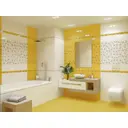 Бордюр Azori Vela 587091002 50.5x6.2см цвет желтый