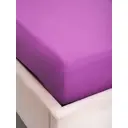 Простыня Ilma 25 200x200 см перкаль на резинке цвет фиолетовый