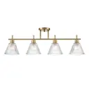 Люстра подвесная Lumion Comfi 8188/4c 4 лампы 8 м² цвет латунь