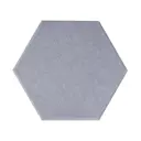 Декоративные панели Hubox Шестиугольник серый 300x300x90мм 0.3м² 12шт