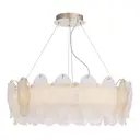 Люстра подвесная светодиодная St luce Sl6135.223.01 20 м² нейтральный белый свет цвет золотистый