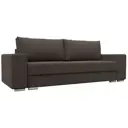 Диван Лига диванов Дрезден 250x80x107 см рогожка цвет коричневый