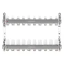 Коллекторная группа Kromwell KW.SM6506105 1"x3/4" евроконус 10 выходов нержавеющая сталь