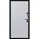 Входная дверь Diva ДХ-46 205x86см левый черный кварц/Д11 белый софт