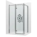 Душевая перегородка Ambassador 18015110-L 80x200см хромированный профиль