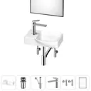 Раковина мебельная Wellsee 202011889 45см