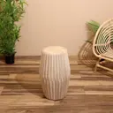 Журнальный столик фигурный Сима-ленд 19x19x58 см бежевый
