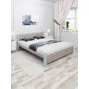 Кровать Solarius Мишка сплошное основание 170 x 80 x 210 см дерево цвет мокко мусс;голубой