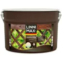Лазурь-гель для дерева Linnimax полуматовая прозрачная 9 л