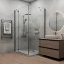 Керамогранит Керамопро камень Leza Bianco Light Grey 60x60см цвет серый матовый