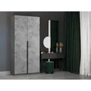 Шкаф распашной Мебельная компания е1 LCKSch_M1_800_KT 101x220x52.5 см ЛДСП цвет бетон