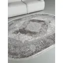 Ковер Laxmi Proxima Oval 4902Grey/Ivory овал 80x150 см полипропилен