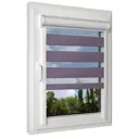Рулонная штора день/ночь Унистайл RKRZSIRN070130, 70x130 см, цвет сиреневый