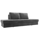 Диван раскладной Лига диванов Диван трансформер Сплит 242x84x92 см велюр цвет tower 10 серый