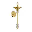 Настенный светильник Crystal Lux 401_2492 цвет жёлтый/золотой