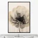Картина Artnomore Flower in monochrome 2024г. AR-777000065 75x105 см