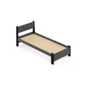 Кровать Solarius Мишка сплошное основание mkr-obiv-rs17-onix70-190-full 80 x 80 x 200 см дерево цвет темно-серый/оникс